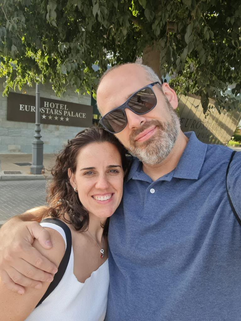 Fotografía compartida de la boda