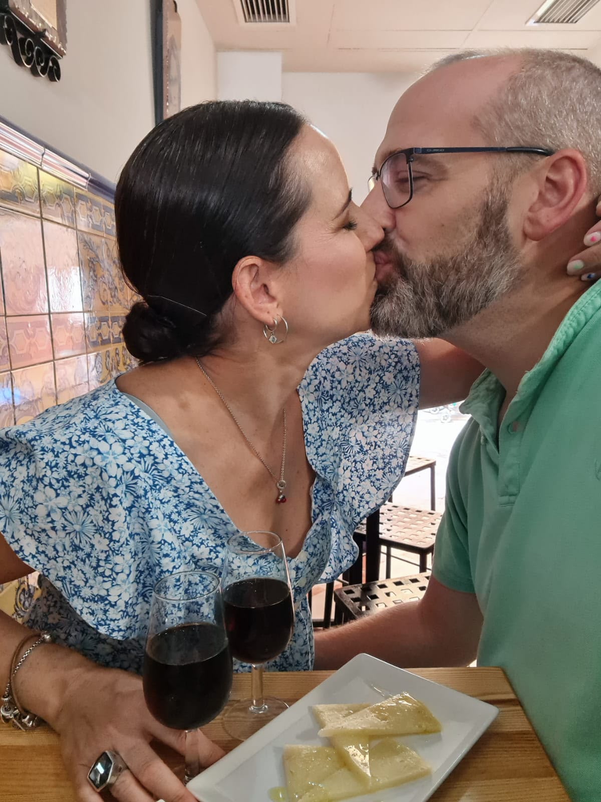 Fotografía compartida de la boda